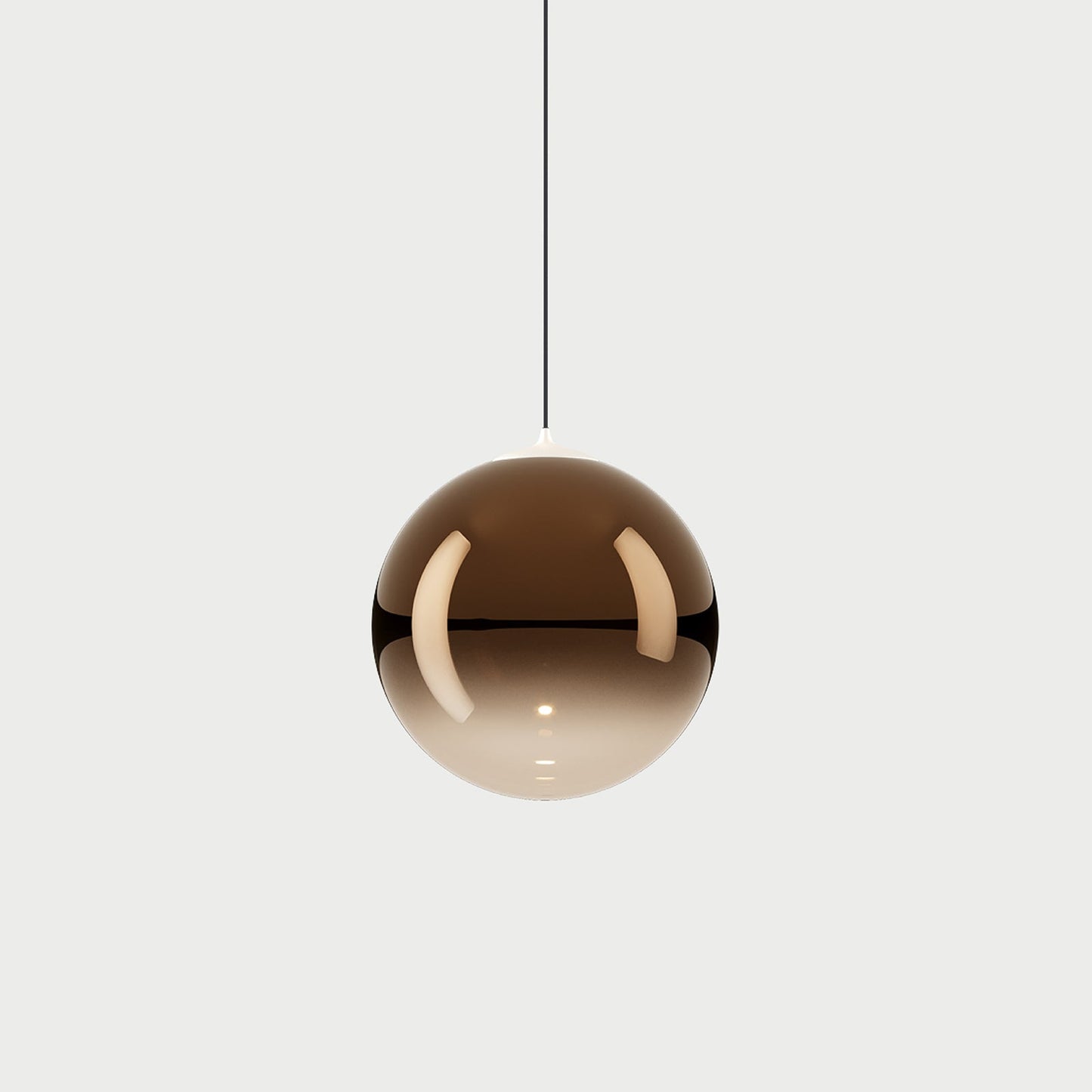RANDOM SOLO Glossy Bronze / Random Solo 23 Suspension Lamp
