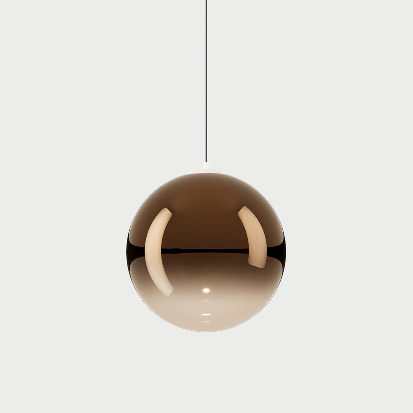 RANDOM SOLO Glossy Bronze / Random Solo 28 Suspension Lamp