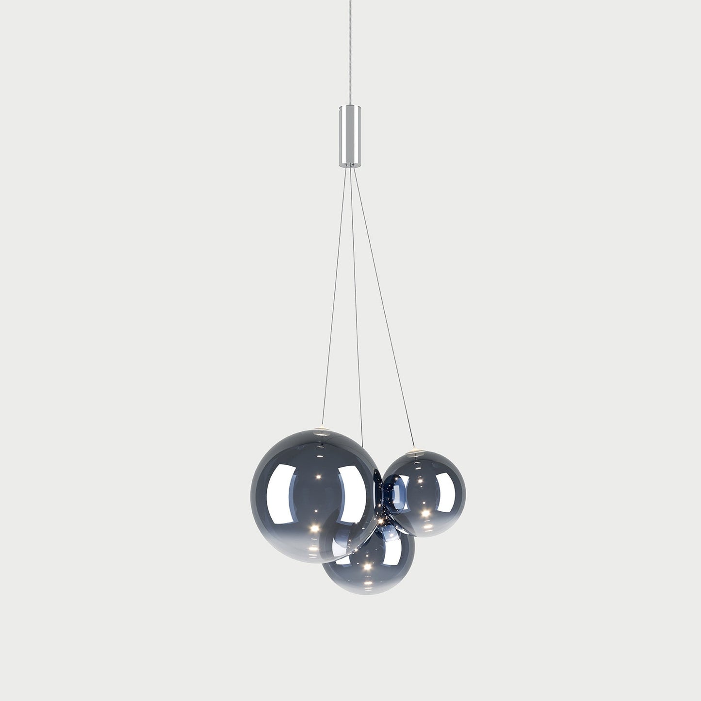 RANDOM Glossy Smoke Suspension Lamp