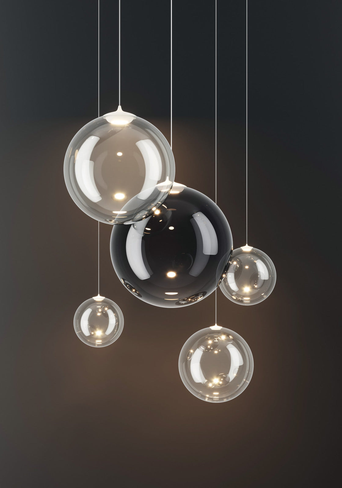 RANDOM SOLO Suspension Lamp