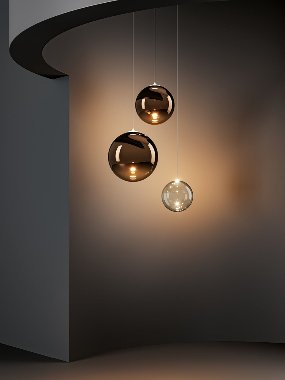 RANDOM SOLO Suspension Lamp