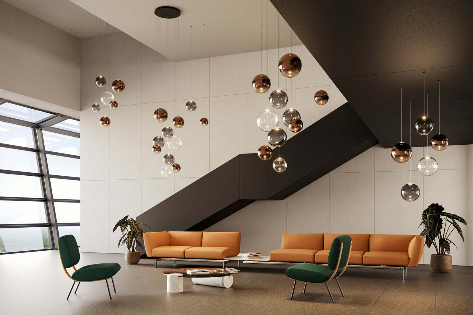 RANDOM SOLO Suspension Lamp