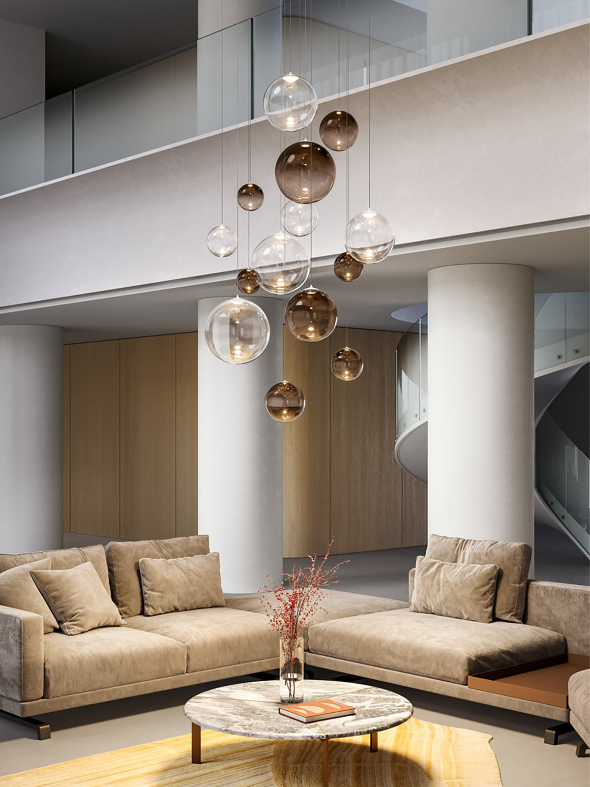 RANDOM SOLO Suspension Lamp