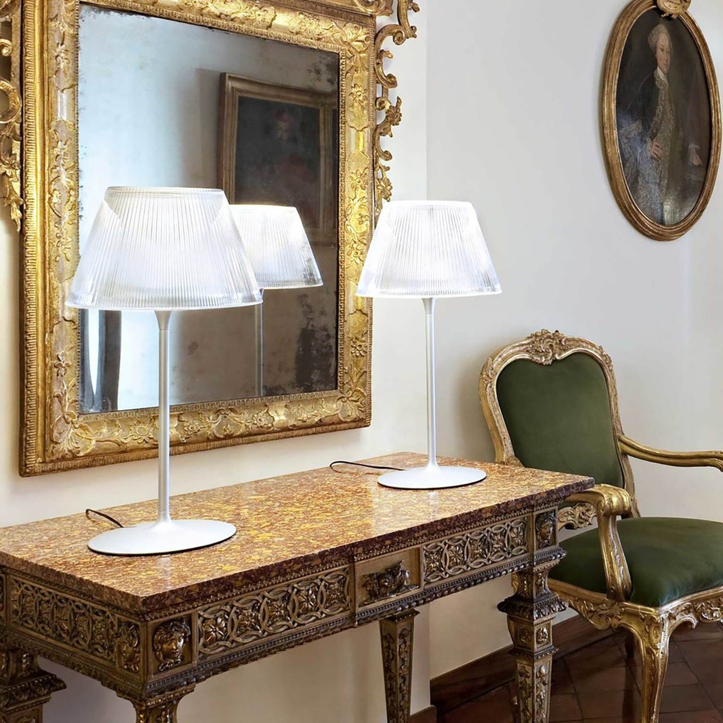 ROMEO MOON TABLE 1 Glass Table Lamp