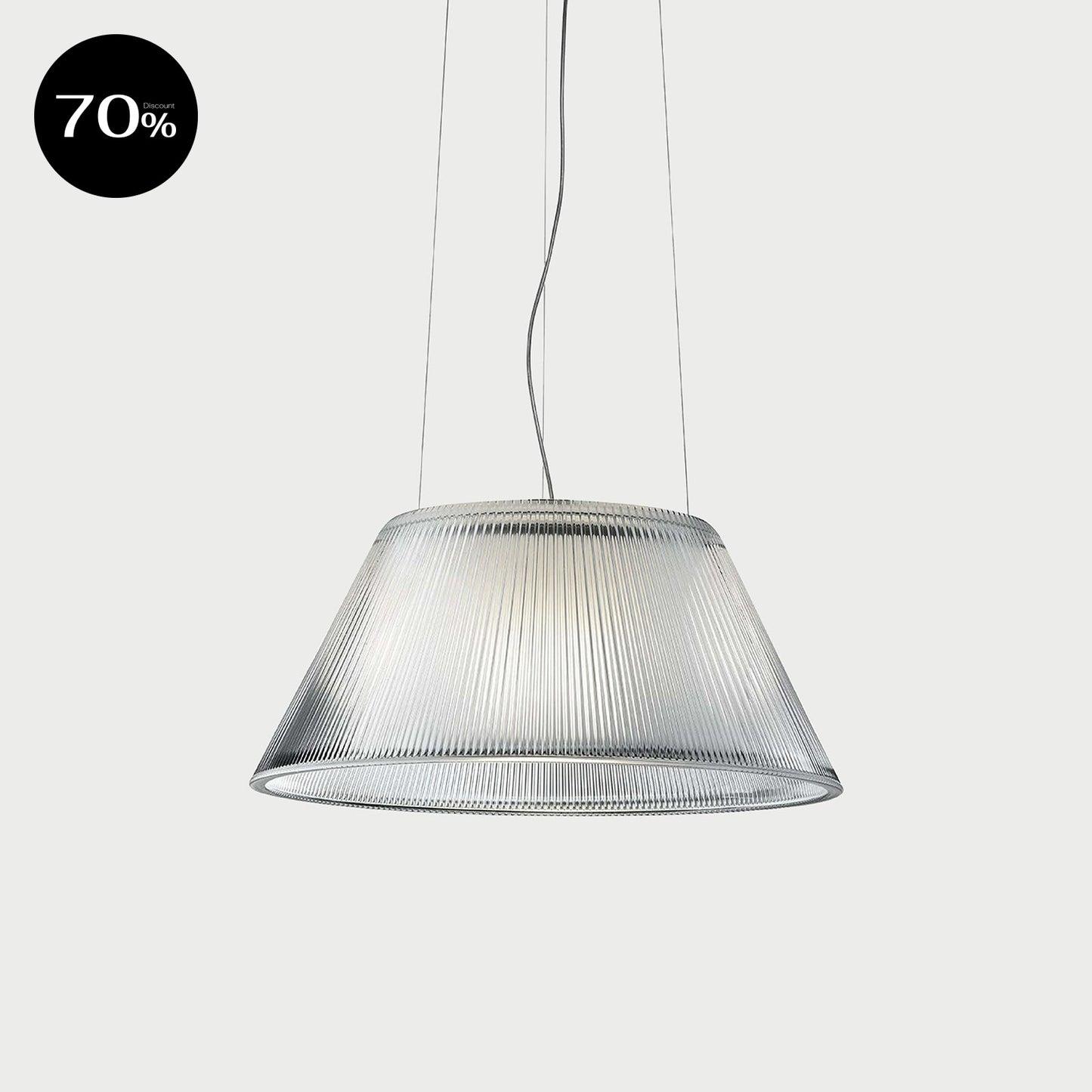 ROMEO MOON SUSPENSION 2 Glass Suspension Lamp