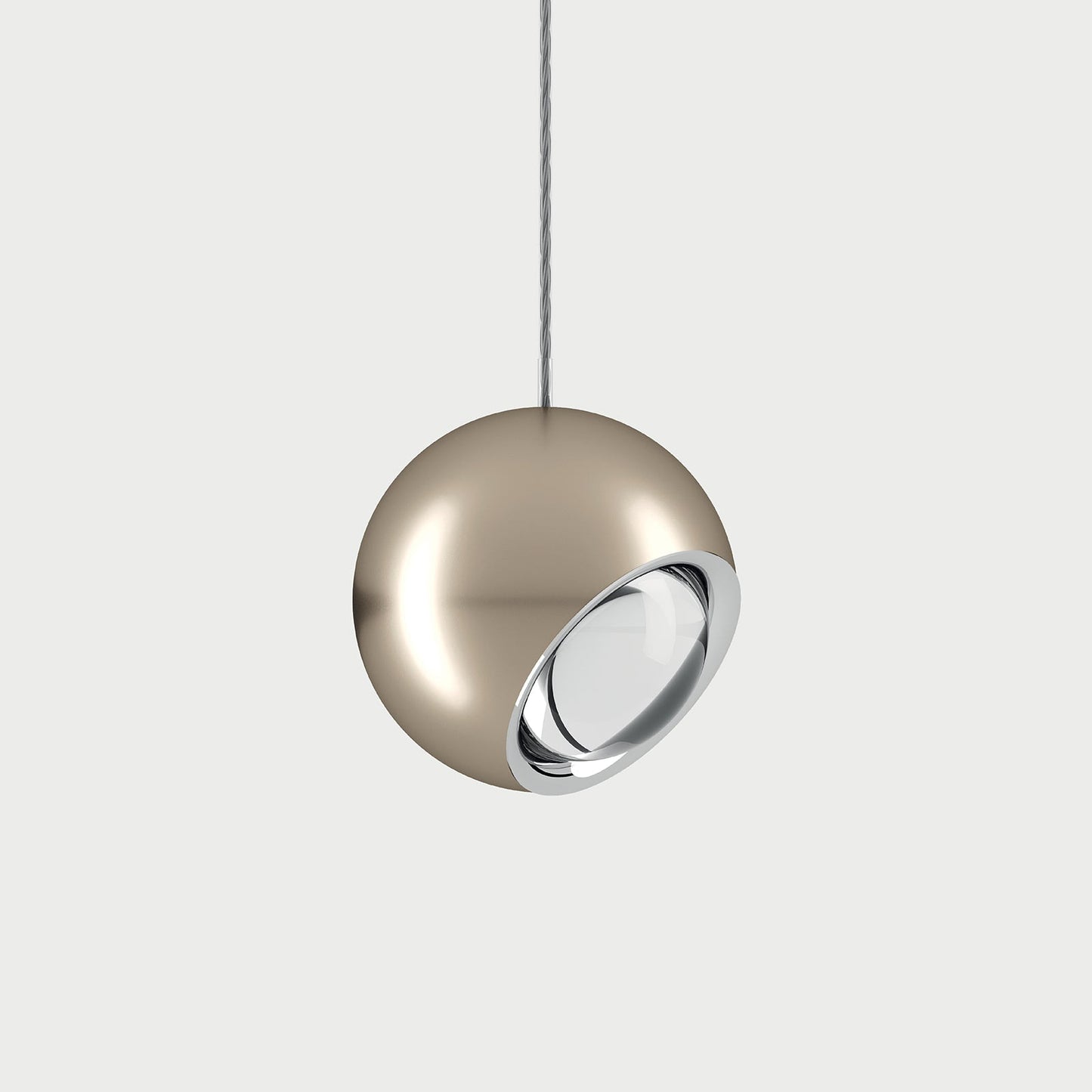 SPIDER Matte Champagne Suspension Lamp