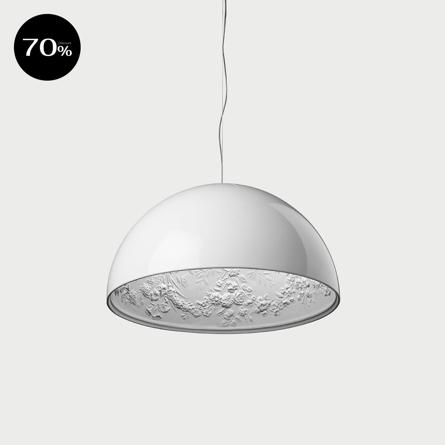 SKYGARDEN 1 WHITE White Suspension Lamp
