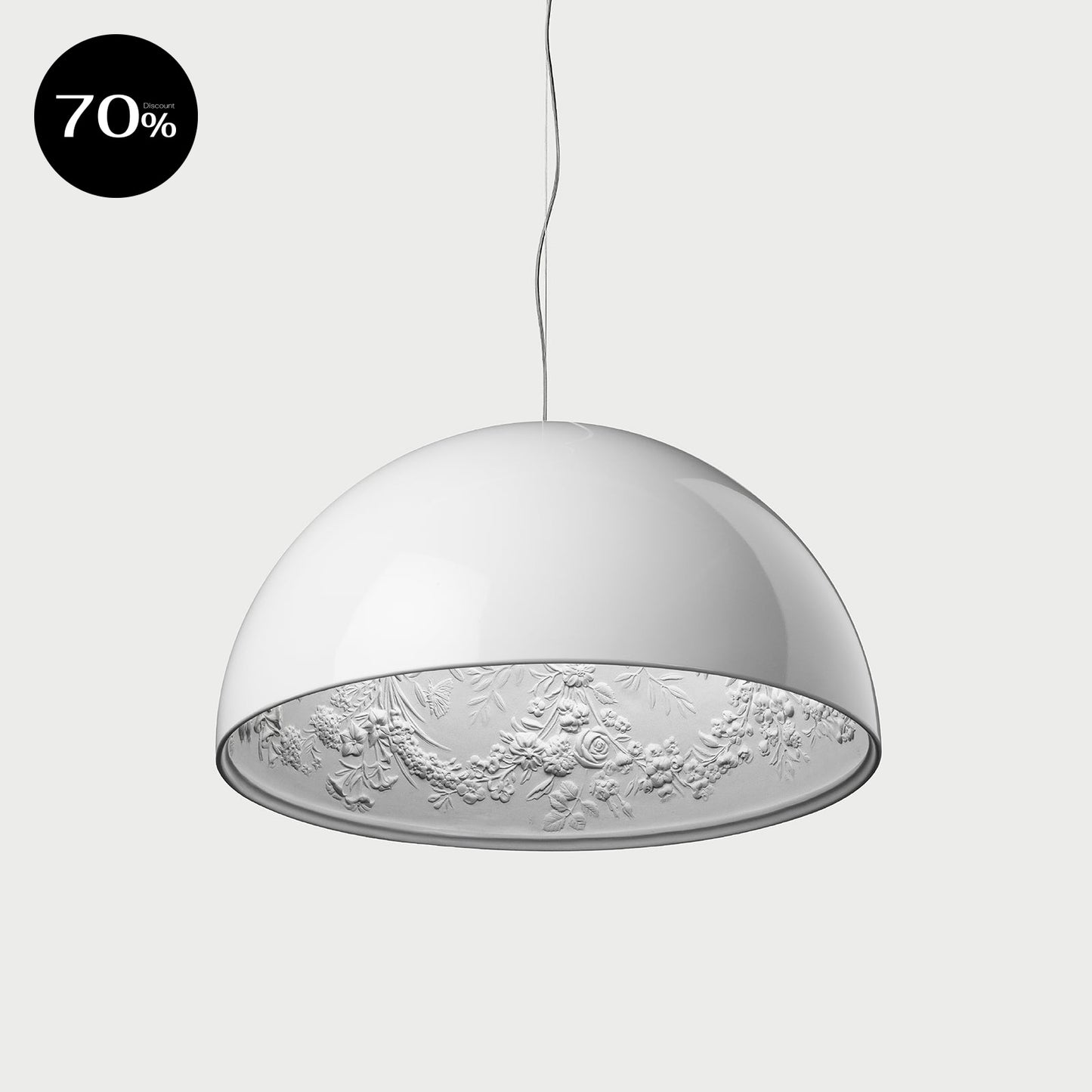 SKYGARDEN 2 WHITE White Suspension Lamp