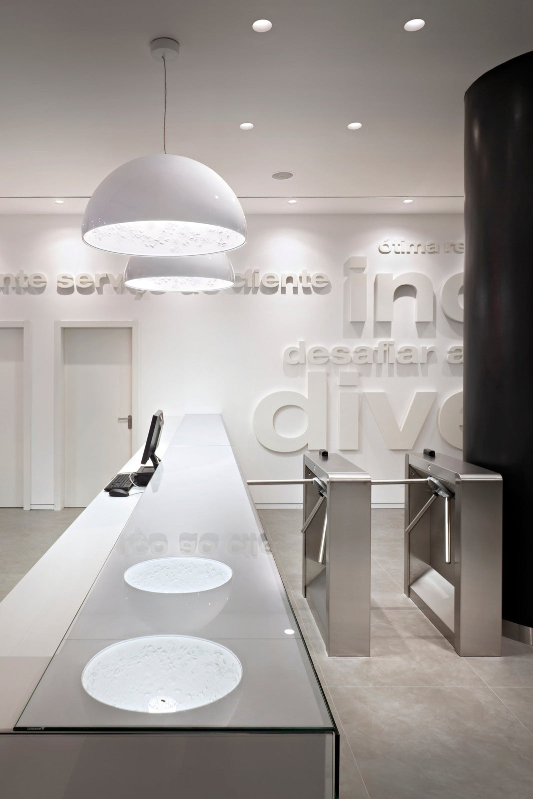 SKYGARDEN 1 WHITE White Suspension Lamp