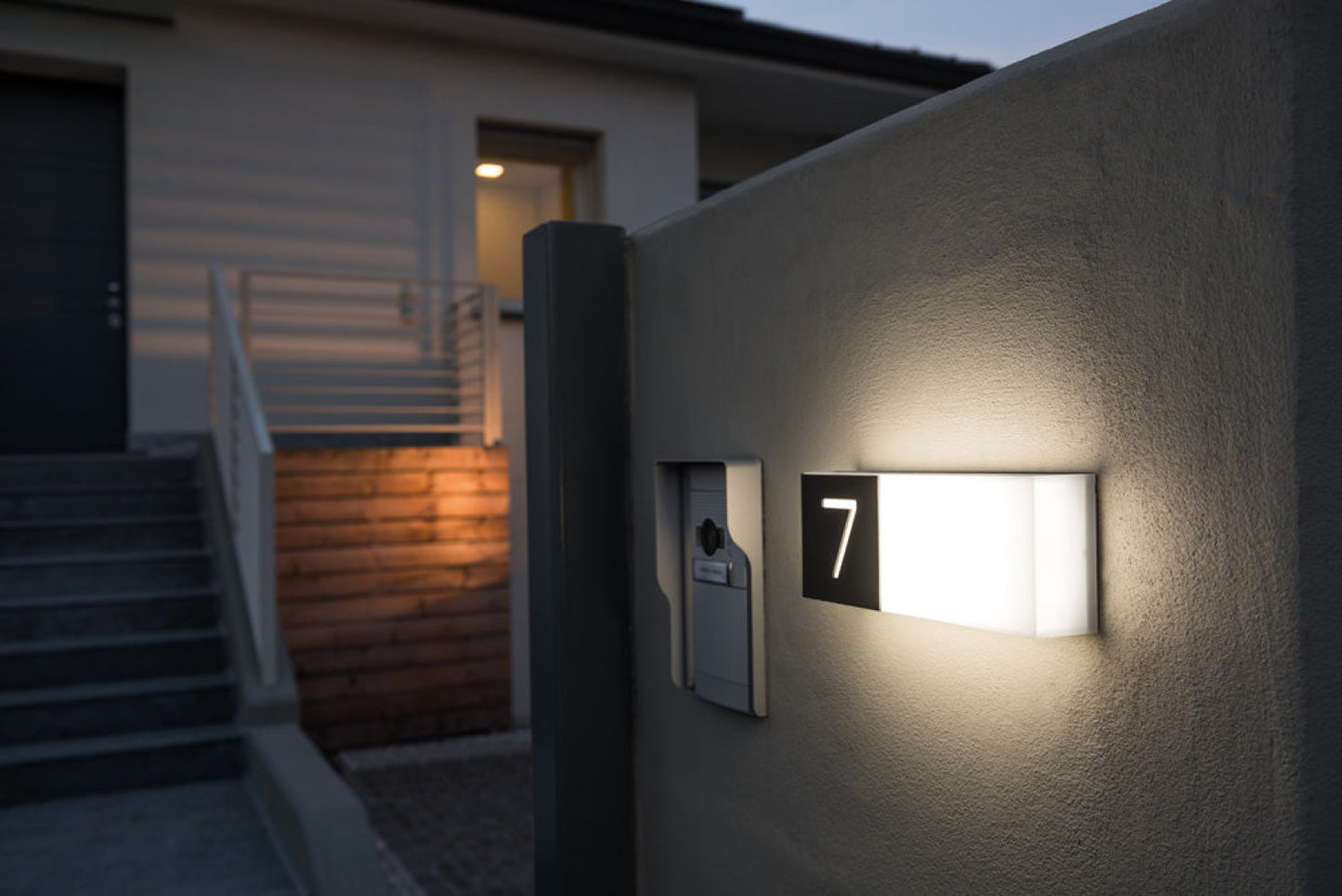 ART 100 CODE Black Exterior Wall Lamp