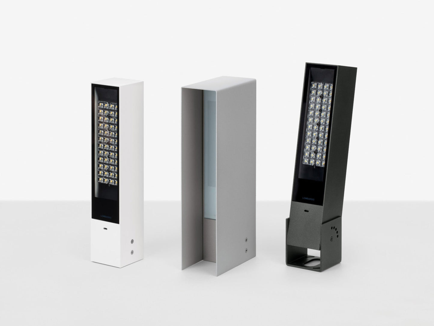 FLAG 330 Grey Anthracite RAL 7021 Exterior Wall Lamp