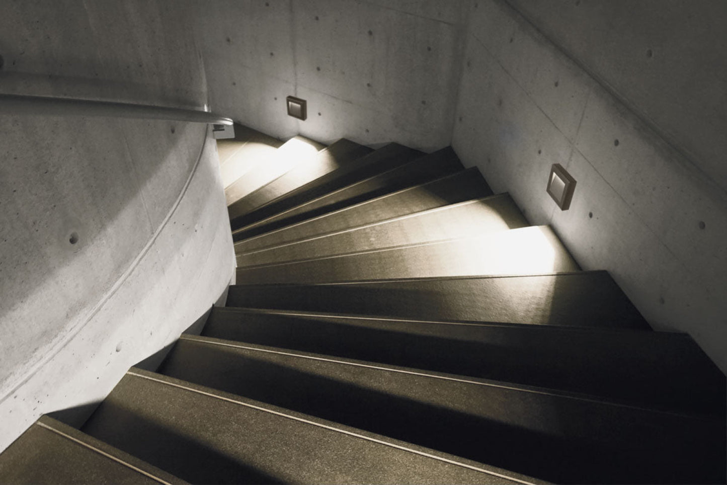 KOI 110 Grey anthracite RAL 7021 Exterior Wall Lamp