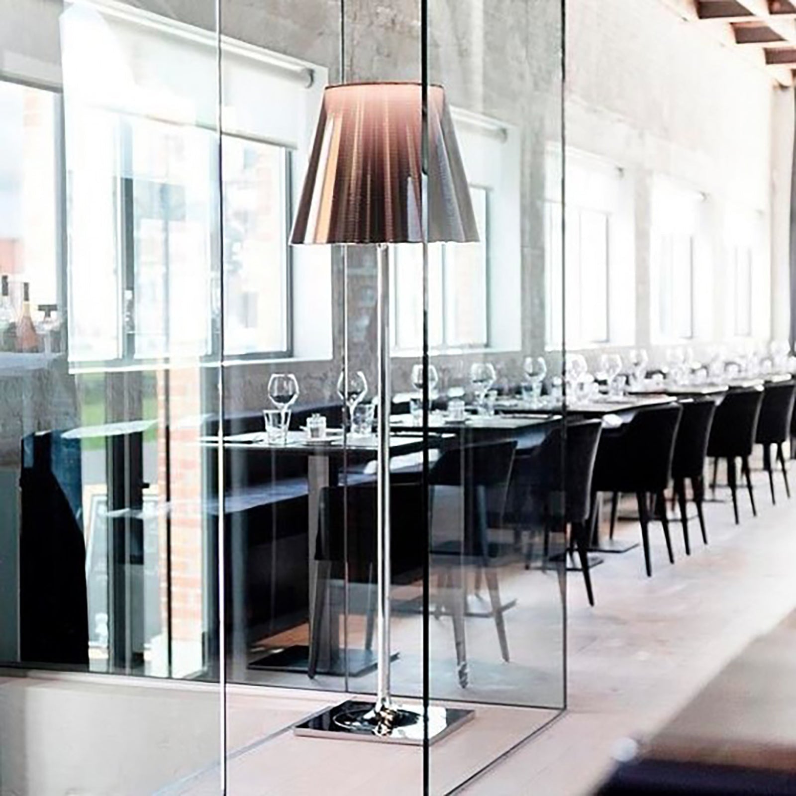 KTRIBE FLOOR 3 ALUMINIZED BRONZE Aluminized Bronze Floor Lamp