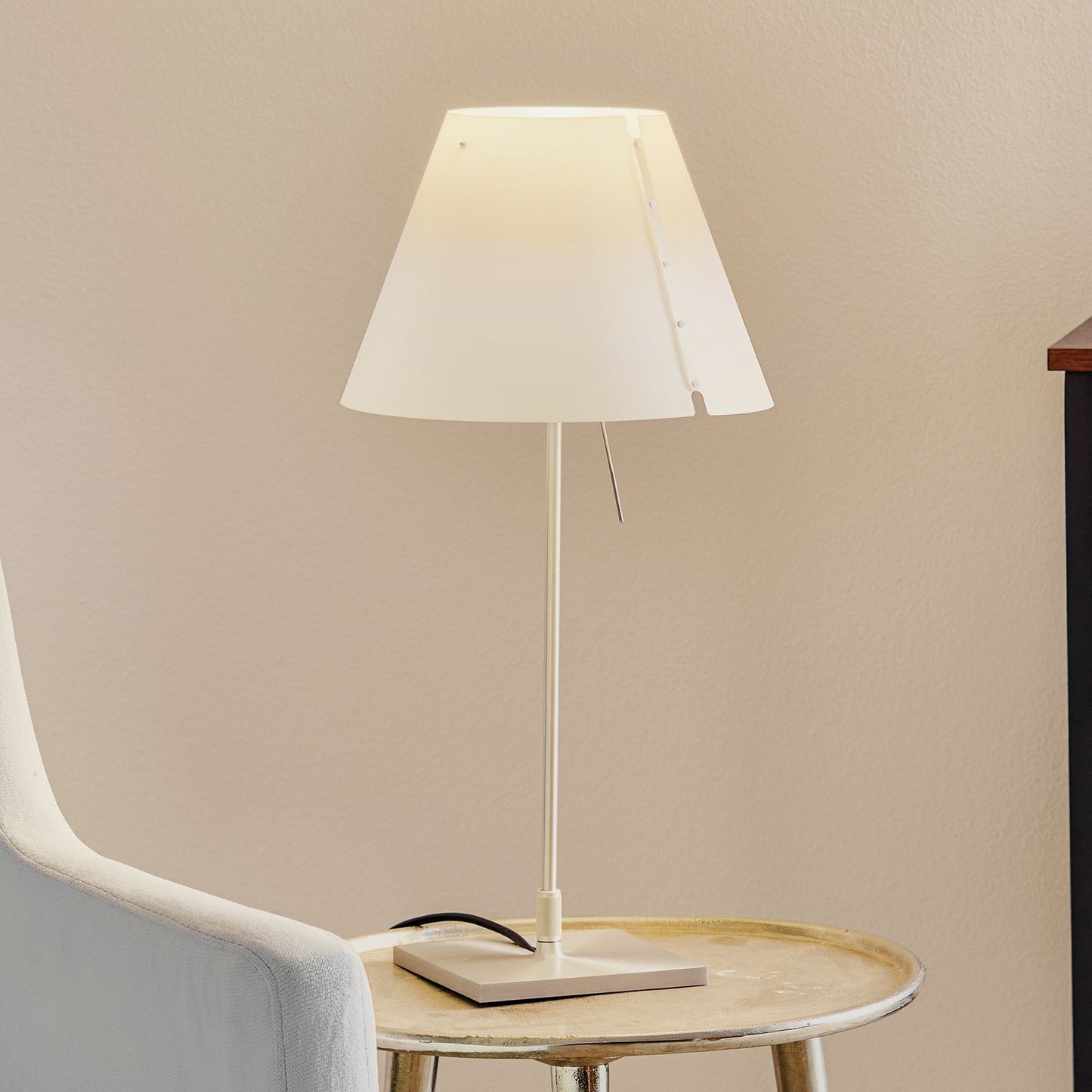 COSTANZINA TABLE ALU White / Alu Table Lamp