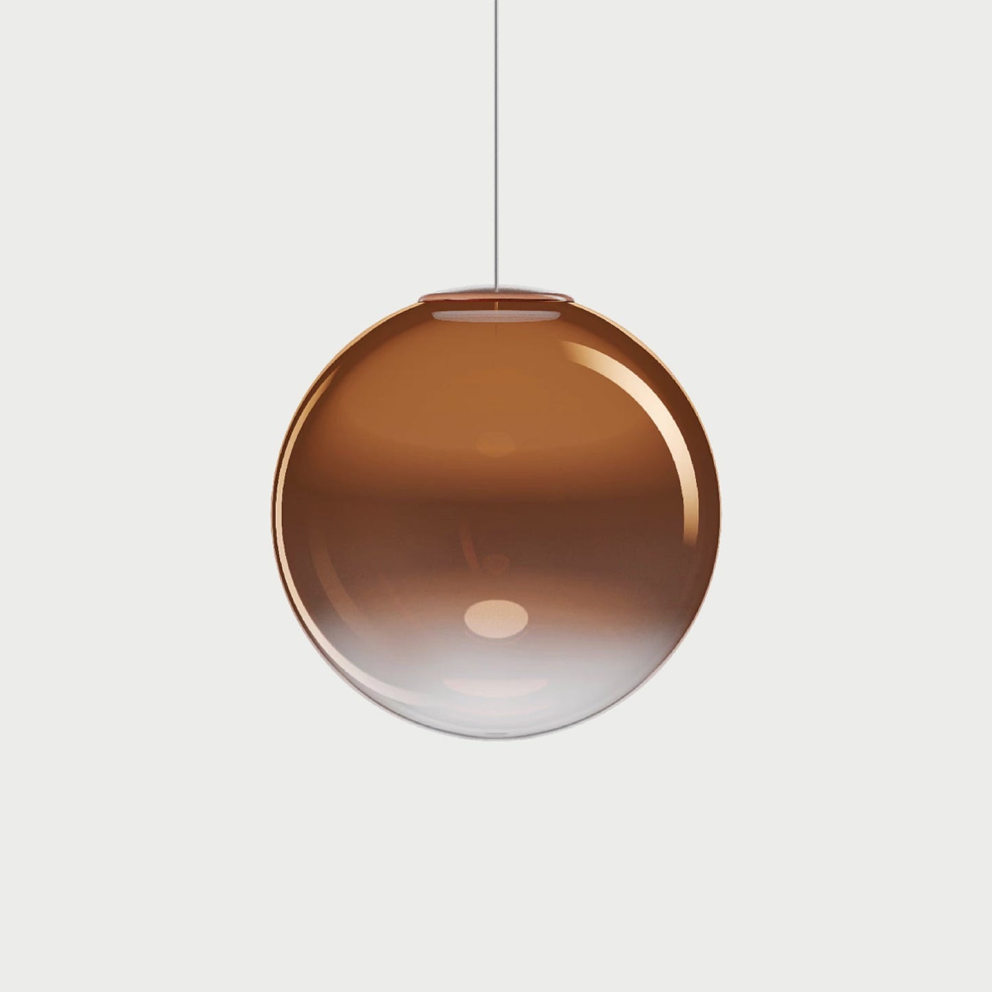 NON RANDOM - Glossy Bronze / Non Random 33 - Suspension Lamp