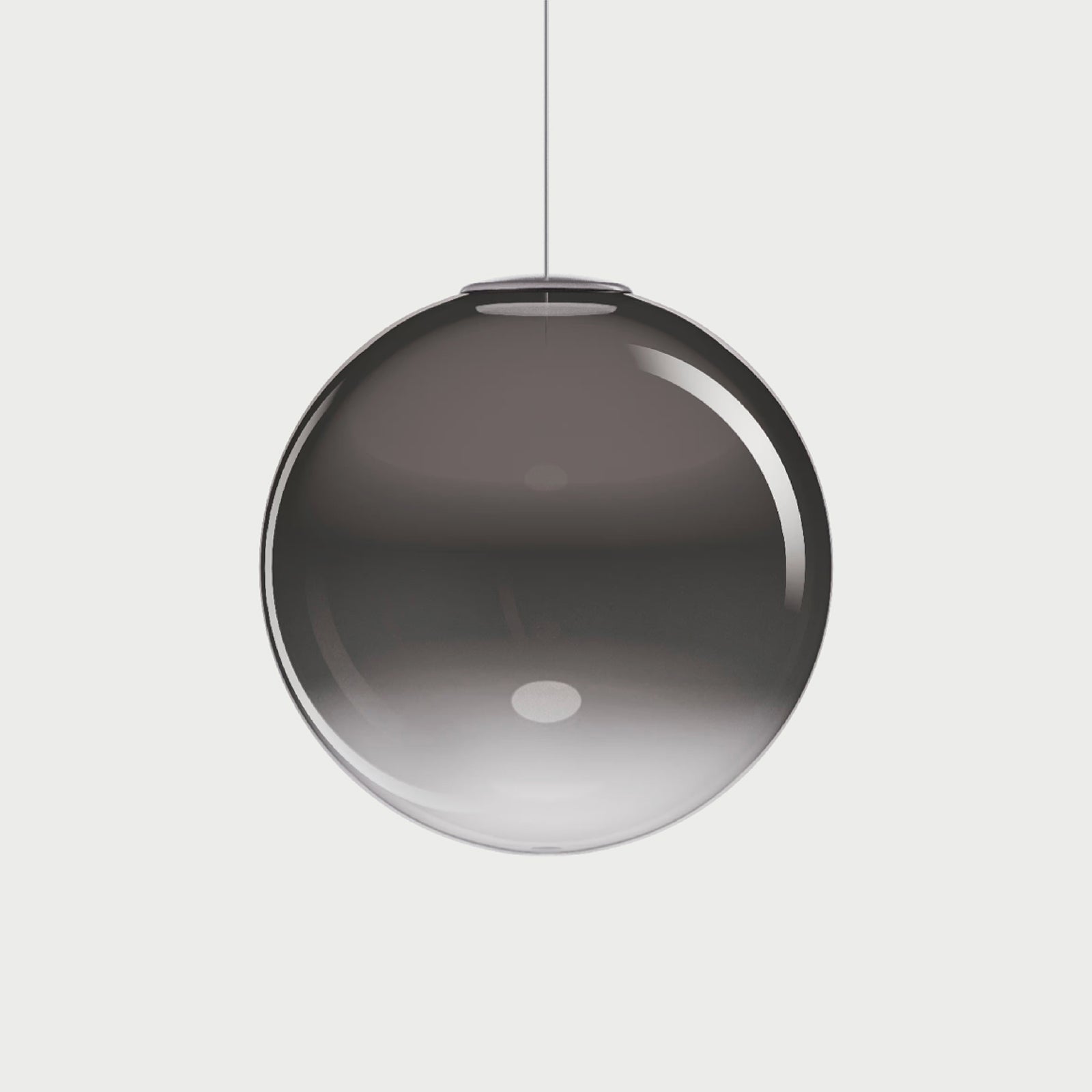 NON RANDOM - Glossy Smoke / Non Random 38 - Suspension Lamp