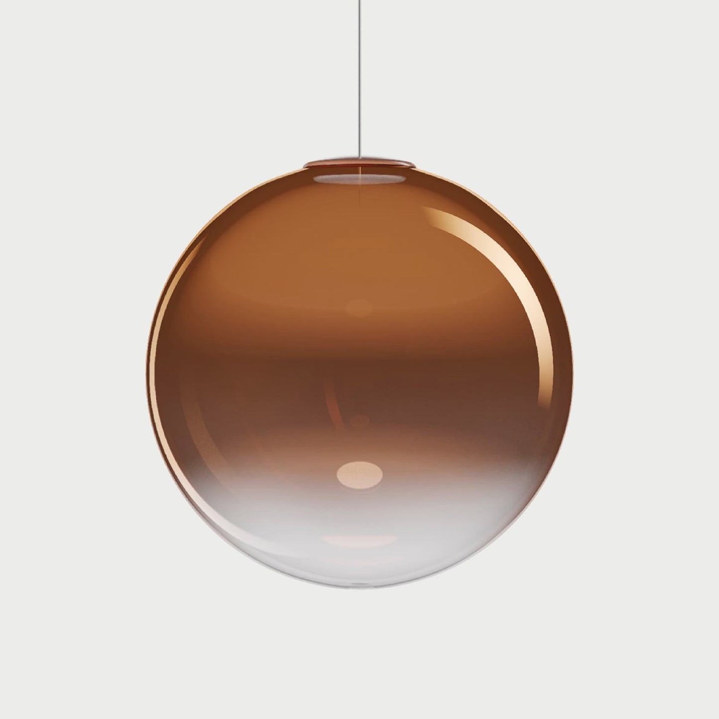 NON RANDOM - Glossy Bronze / Non Random 43 - Suspension Lamp